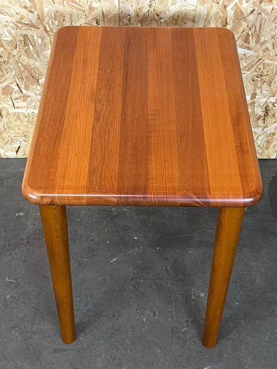Image 1 of 70s teak tafel bijzettafel Glostrup Deens Design Denemarken Mid Century