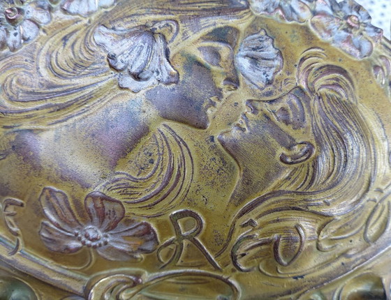 Image 1 of Bronze Planter, Claude Bonnefond