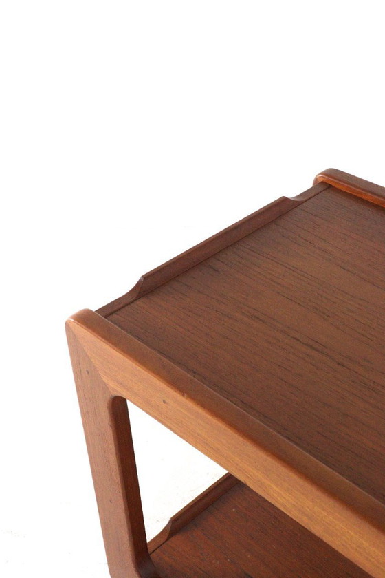 Image 1 of Vintage Danish design teak trolley