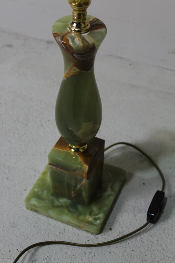 Image 1 of Vintage onyx lampenvoet