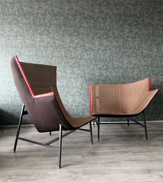 Image 1 of Set of 2 Moroso Paper Planes armchairs by Nipa Doshi & Jonathan Levien