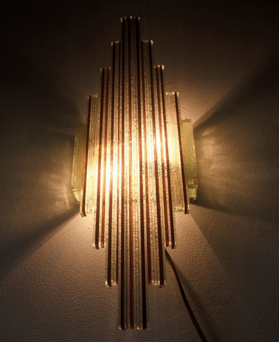 Image 1 of Vintage Albano Poli Poliarte murano lamp uit 1974