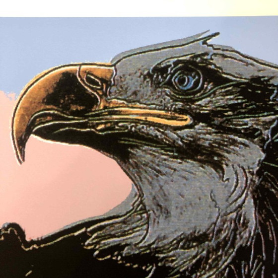 1990s After Andy Warhol "Bald Eagle" Lithograph – Lithographs & prints, Paper (photo 8 of 11)
