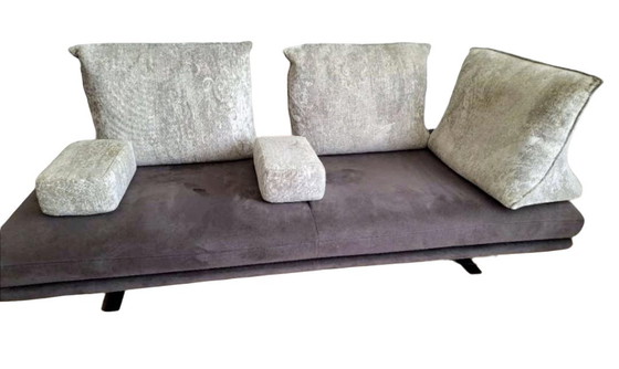 Image 1 of LIGNE ROSET 2-zitsbank model Prado 200x100 cm, Alcantara met 2 rugkussens (oorspronkelijke prijs € 4.100,00) - zo goed als nieuw