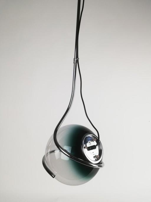 Fabio Lenci for Targetti Sankey Murano pendant lamp 'cobra'