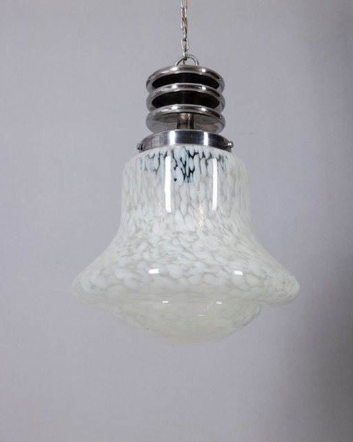 1960s Vintage Murano Glass Pendant Lamp – Carlo Nason Design – kroonluchters