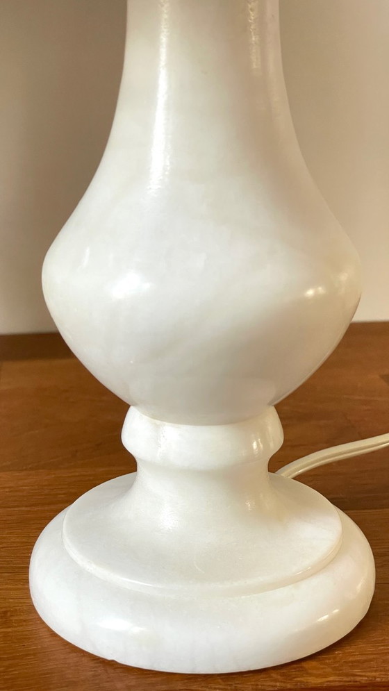 Image 1 of Een paar vintage albasten lampen