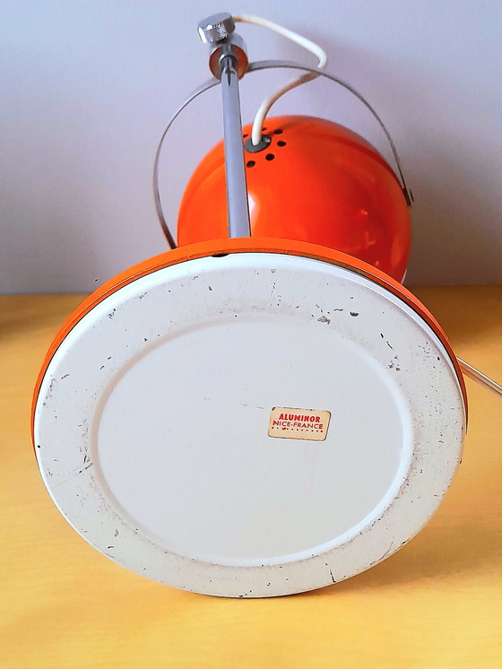 Image 1 of Eyeball Aluminor Space Age Lamp 1970