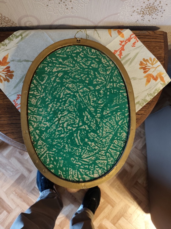 Quadro vintage a rilievo 3D mid-century – Arte, Metallo, Plastica (photo 5 of 6)
