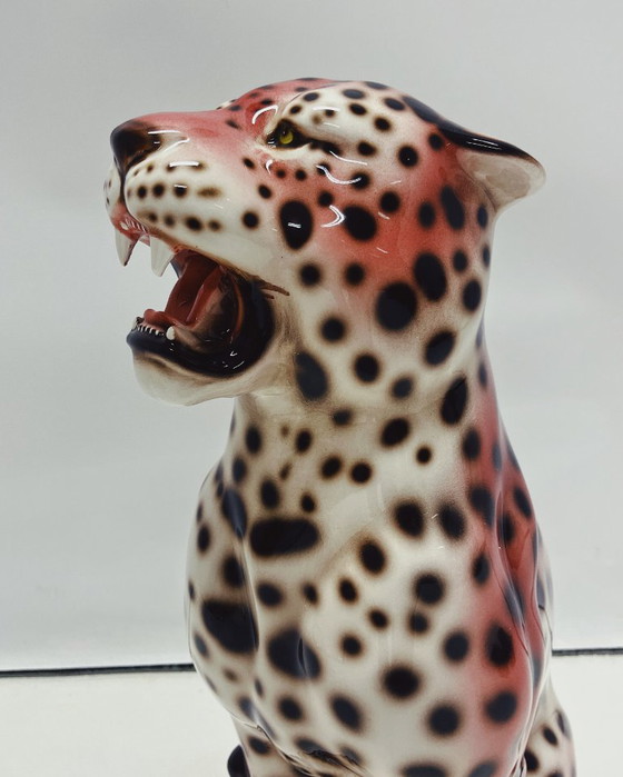 Leopardo de Cerámica Rosa – CERAMICHE BOXER, Objetos decorativos (photo 6 of 7)