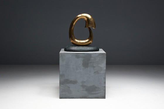 Image 1 of Scultura luminosa in bronzo "Angler" di Carlo Lorenzetti, Italia, 2019