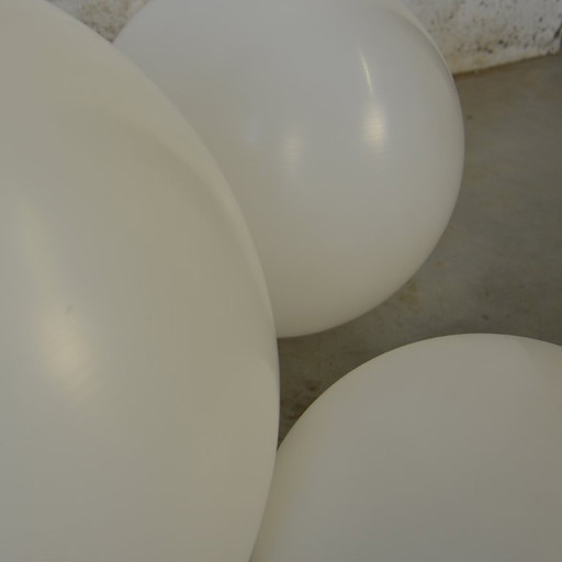 Set mit 3 Stratus Kugel-Stehleuchten