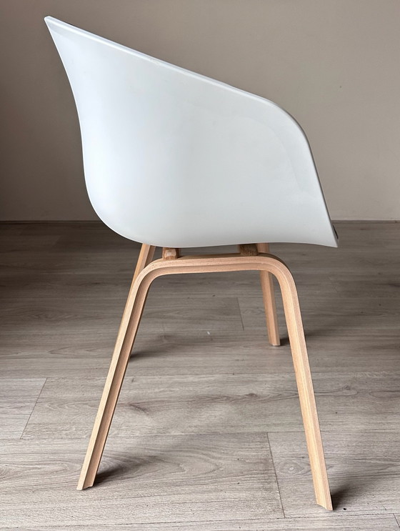 6x Hay AAC 22 Design Stühle, Esszimmerstühle, Holz, Kunststoff, Weiß, Modern (Foto 6 von 13)