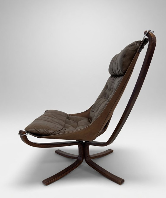 Image 1 of Silla Falcon de Vatne Møbler, Noruega, años 70.
