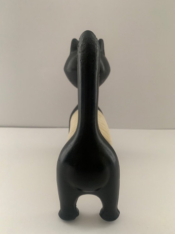 Image 1 of Chat Accordéon Animal Squeaky Toy Libuse Niklova 1963 Fatra Napajedla République tchèque CSSR Design République tchèque
