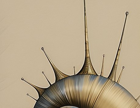 Image 1 of Unique Edition *** High-Quality Giclée *** Monsieur Escargot and the Anatomy of the Absurd ***