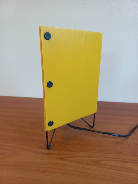 Image 1 of Vintage IKEA gele statieflamp, jaren 80/1980
