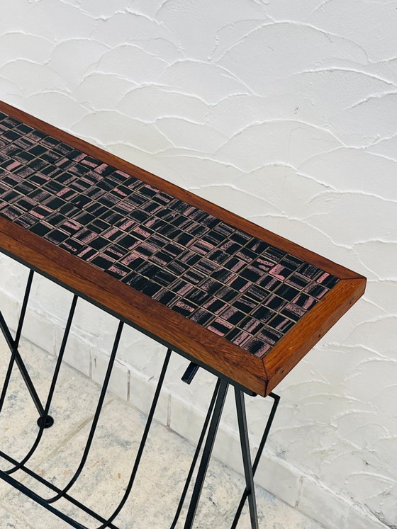 Image 1 of Vintage ceramic magazine rack