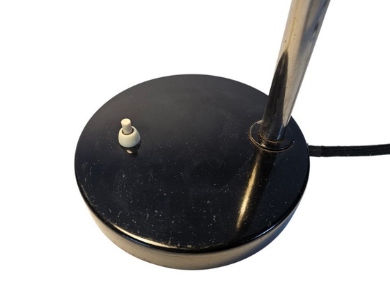 Image 1 of Kaiser Idell - design Christian Dell - bureaulamp - metaal - emaille - Duitsland - 2e kwart 20e eeuw