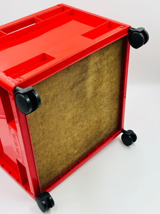 Image 1 of MÄRD IKEA rolling storage box, postmodern design