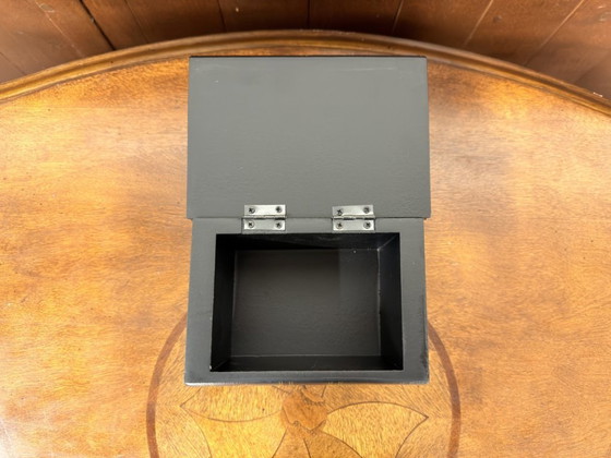 Classic English Wooden Storage Book – Decorative Objects, Metal (photo 5 of 5)