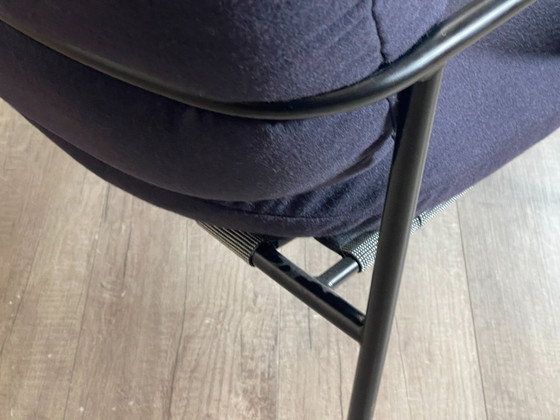 Fogia Bollo Lounge Chair - azul oscuro | Andreas Engesvik – Sillones, Metal, Textil (photo 16 of 16)