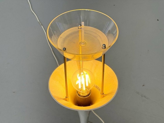 Image 1 of Ensemble de 2 grandes lampes de table Panthella, première série de Verner Panton pour Louis Poulsen, années 1970