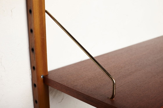 Image 1 of Royal System Wall Unit Designed by Poul Cadovius for Cado, Denmark 1950’s