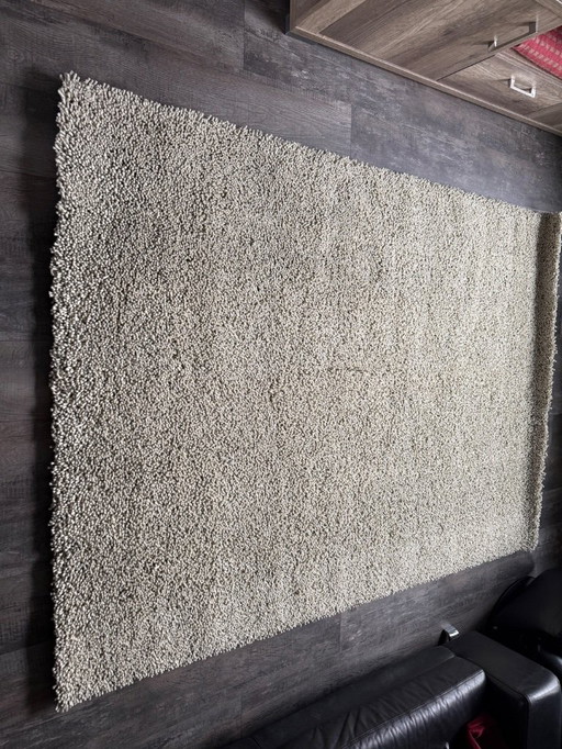 Alfombra de lana Brink and Campman verde bosque 170 x 240