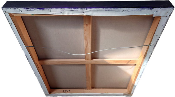 Image 1 of Origineel Schilderij Clemens Briels: "El Intercambio de Opiniones" (2008) - Gesigneerd & Certificaat!