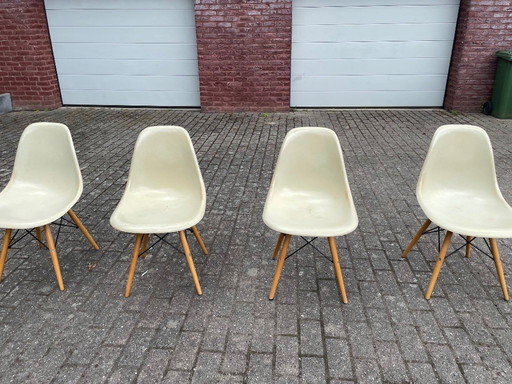 Herman Miller - Eames Stühle aus Fiberglas