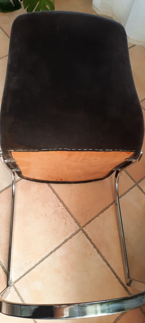 Image 1 of Lot de 4 chaises Vintages 70's design Italien