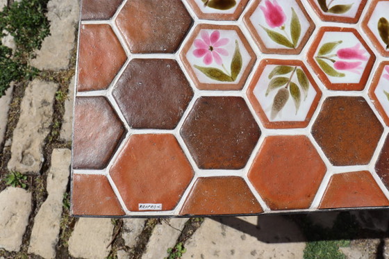 Image 1 of Page 1 of 9 Ceramic coffee table by Roger Capron