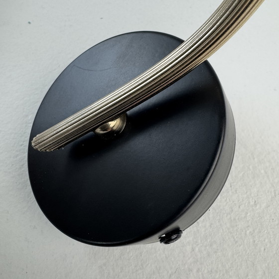 Image 1 of COPPIA DI APPLIQUES VINTAGE IN VETRO STAMPATO