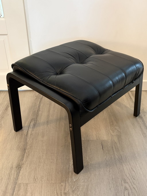 Vintage Design Hocker Van Het Deense Merk Unico – hockers en poefs, Leather, Wood