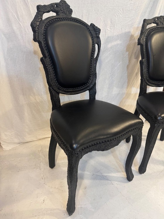 Image 1 of Juego de 2 sillas Moooi Smoke de Maarten Baas