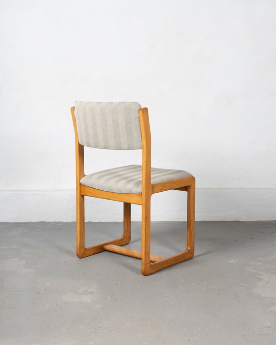 Image 1 of 2X Guilleumas Dining Chairs Made Of Beech, Spain, 1960