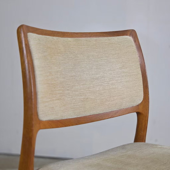 2x Niels Møller modello 80, sedia da pranzo danese teak anni '60 – Sedie e poltrone, Mid Century Modern (photo 3 of 23)