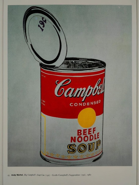 Image 1 of Andy Warhols "Campbell's Soup Can"