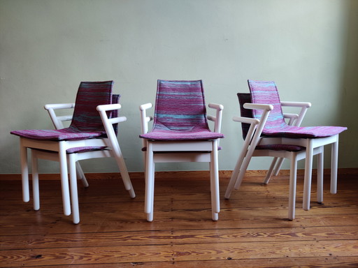 6 sillas de comedor Cassina Villabianca de Vico Magistretti