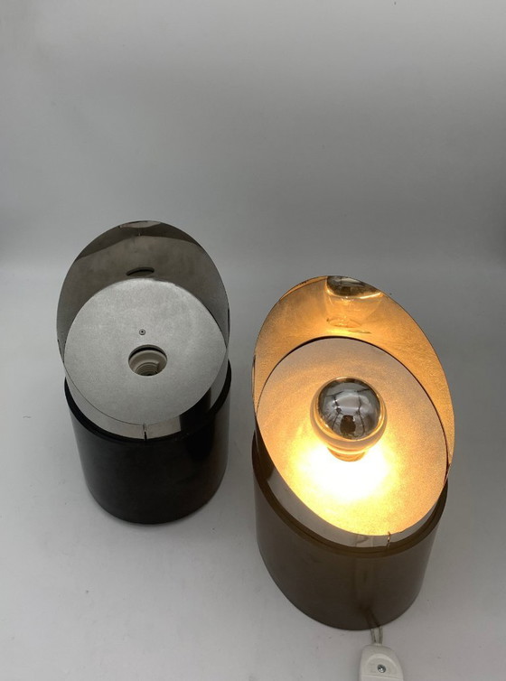 Image 1 of Par de lámparas de pared, apliques de la empresa de iluminación de 1970