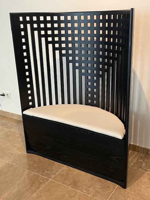 Mackintosh Wilgenstoel Ontworpen door Charles Rennie Mackintosh