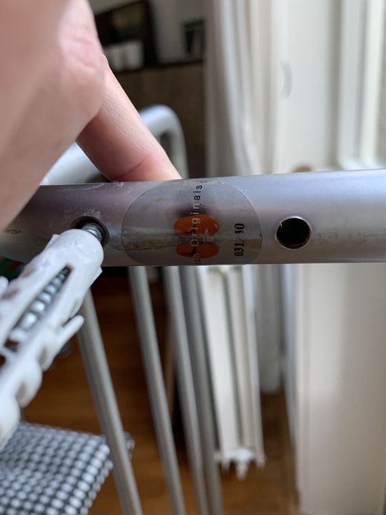 Gispen Dutch Originals 1013 Coat Rack in New Condition – Metal, Aluminium (photo 2 of 11)