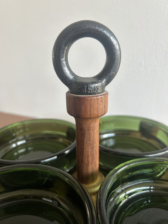 Image 1 of Nissen Denmark lazy Susan in vintage Bodum style