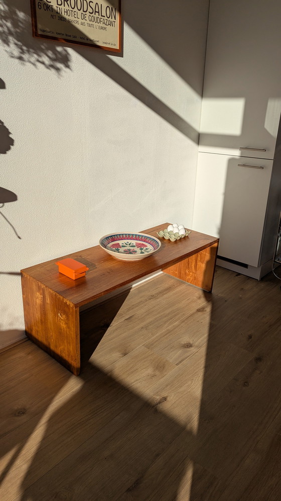 Image 1 of Tavolino da caffè vintage in teak stile Ate van Apeldoorn anni '60