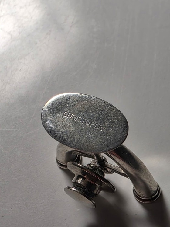 Image 1 of Brooch/Pin – Gio Ponti for Christofle – Sterling Silver – 1950s