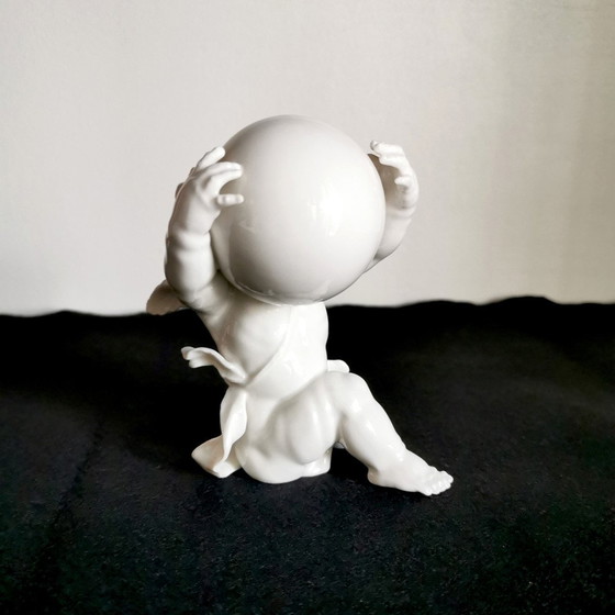 Image 1 of Algora porseleinen engel