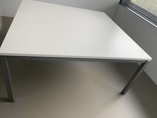 Robberechts Connex Square Desk/Dining Table - Minimalist White (2nd Table) – eettafels, Wood
