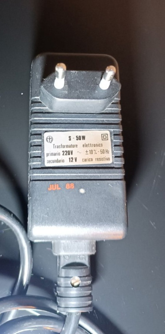 Image 1 of Lampada da scrivania Cobra in pelle di Traso Milano 1988