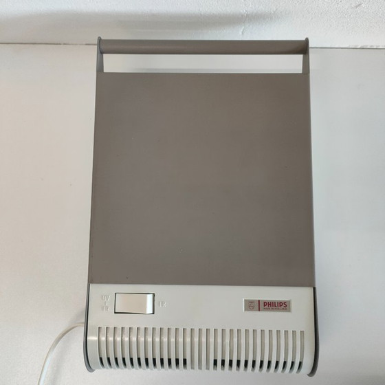 Philips UV+IR Lamp/Sunlamp KL7071 From The 70s, Table lamps, Metal, Plastic, Grey, Vintage (photo 4 of 11)
